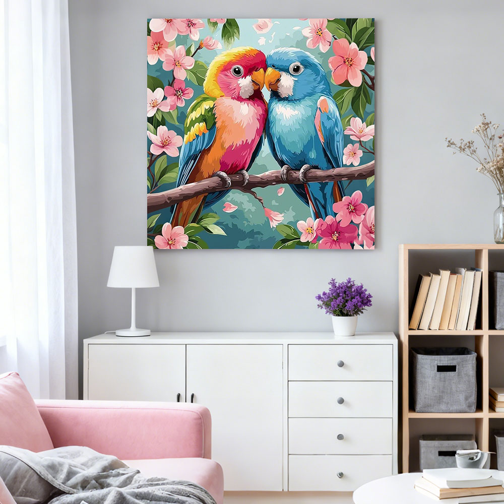HUACAN Diamond Painting Bird F - Embroidery Rose recension och pris