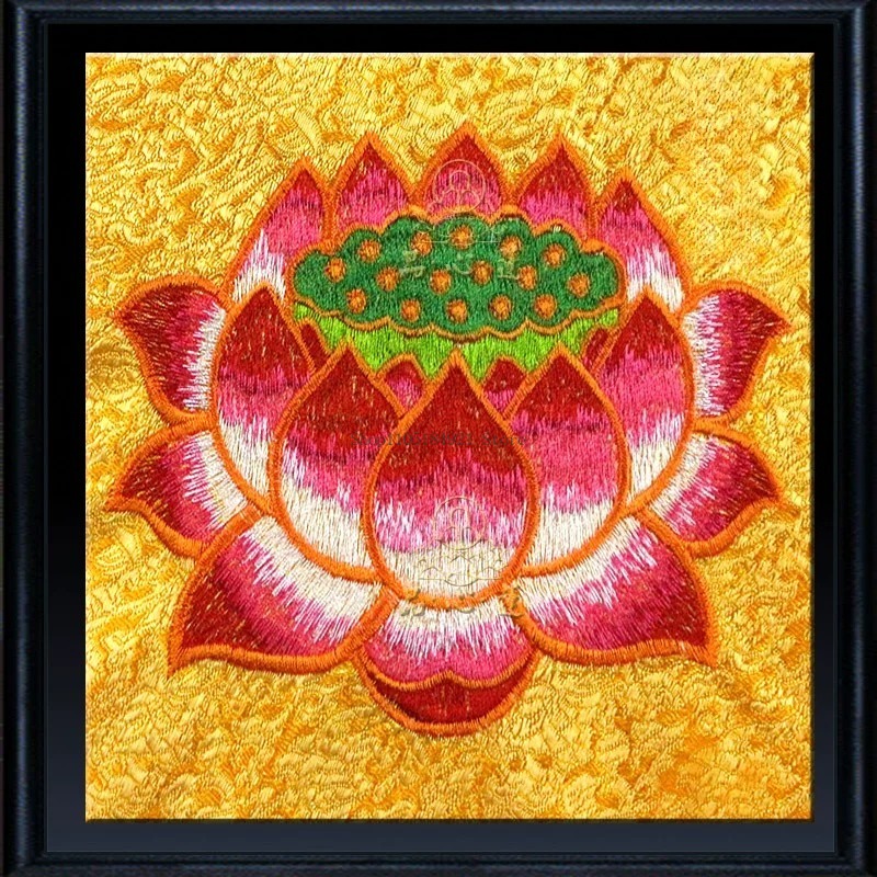 42CM Double Embroidery Satin F - Embroidery Bag recension och pris