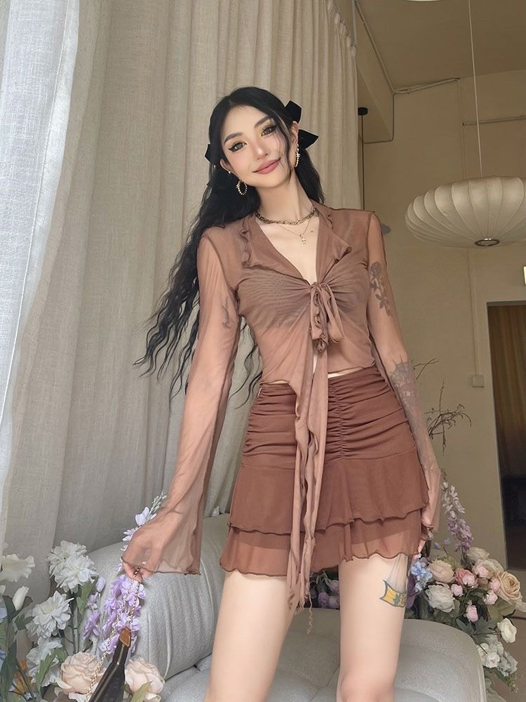 Long Flare Sleeve Blouses for  - Embroidery Online recension och pris