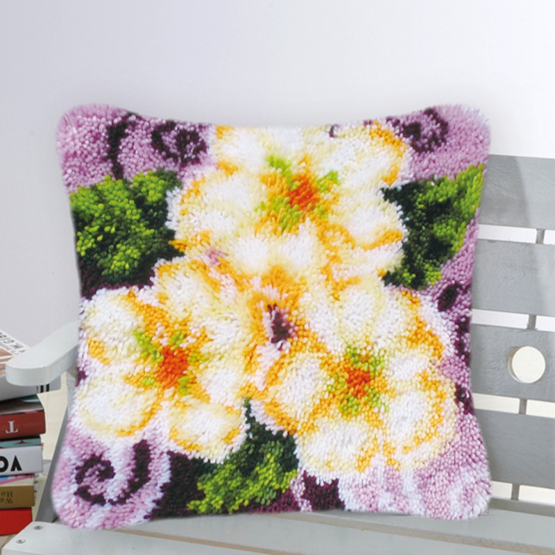Rose Flower Latch Hook Kits DI - Embroidery Rose recension och pris
