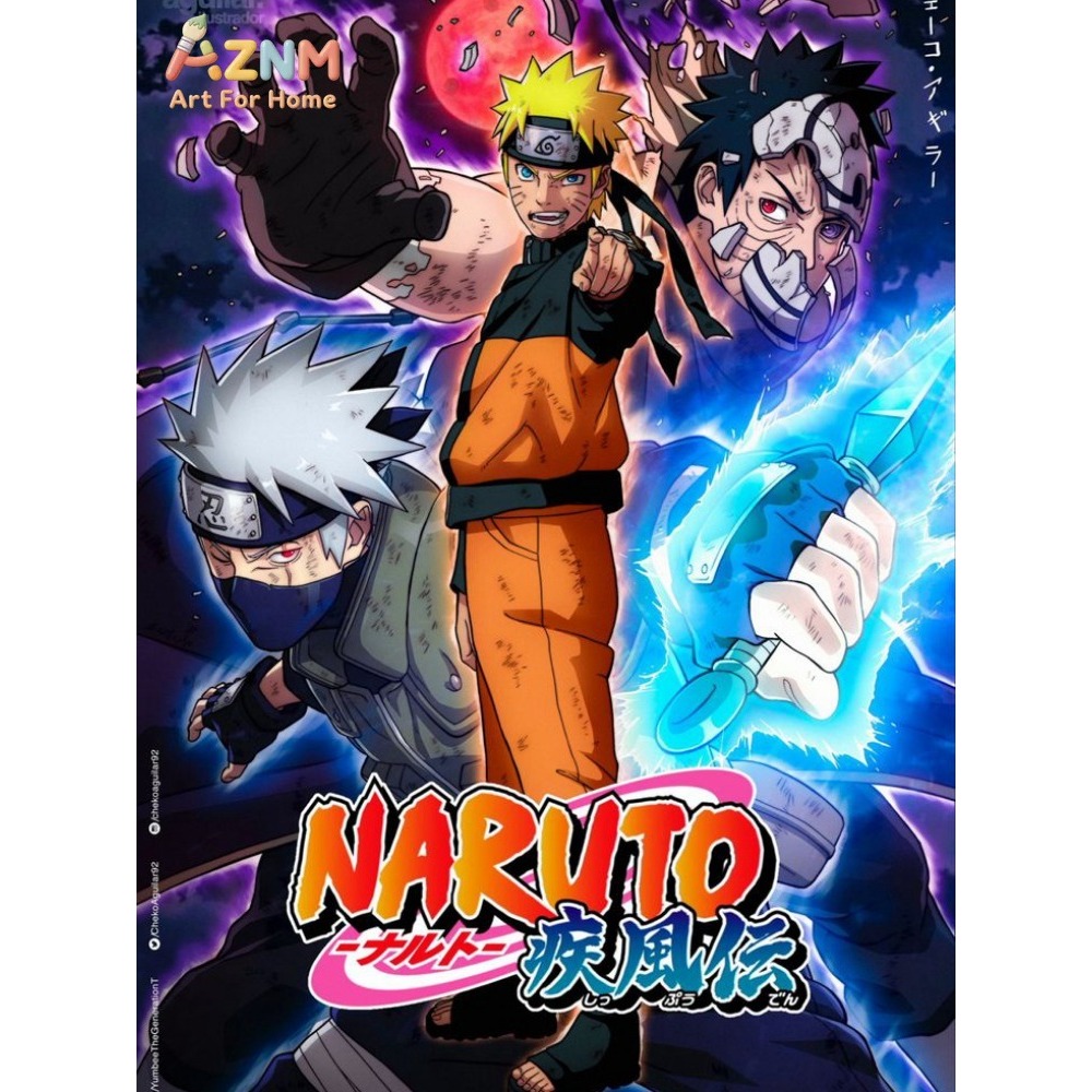 Frameless 1pc Naruto Class Sev - Embroidery Garments recension och pris