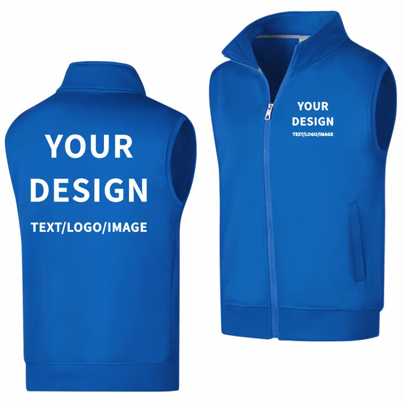 Monochrome Velvet Warm Vest, C - Embroidery Design Logo recension och pris