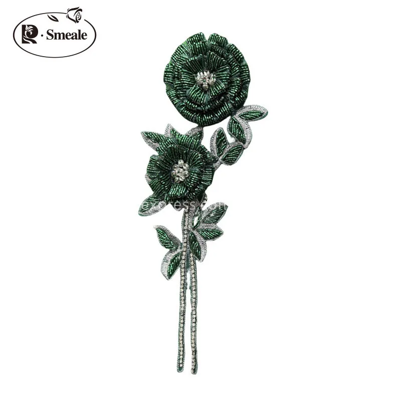 NEW Multicolor Handmade Beaded - Embroidery Rose recension och pris