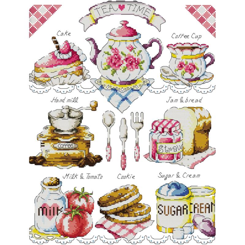 Afternoon Tea Dessert Pattern  - Embroidery Meaning recension och pris