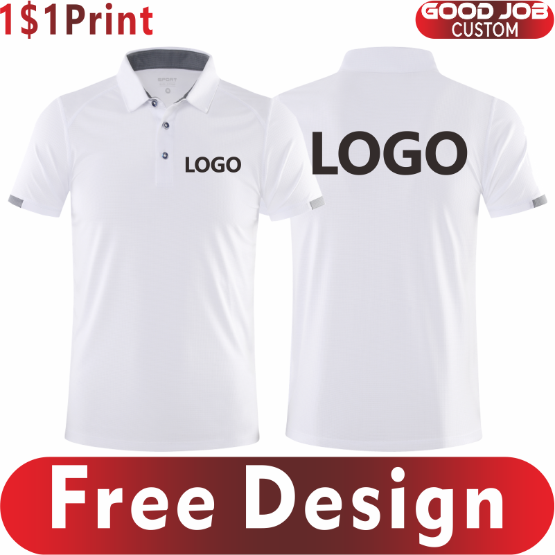 Quick-drying Sports Polo Shirt - Embroidery Design Logo recension och pris