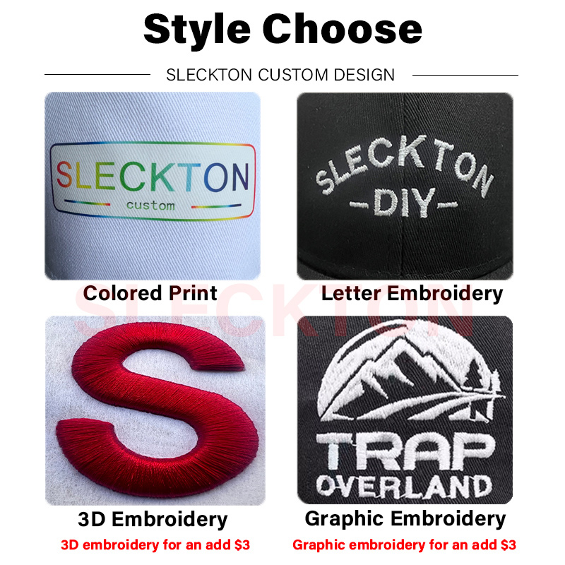 SLECKTON Custom Logo Baseball  - Embroidery Design Logo recension och pris