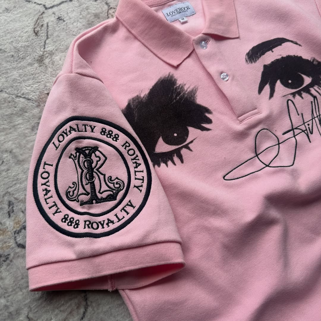 American Ins Retro Style Polo  - Embroidery Design Logo recension och pris
